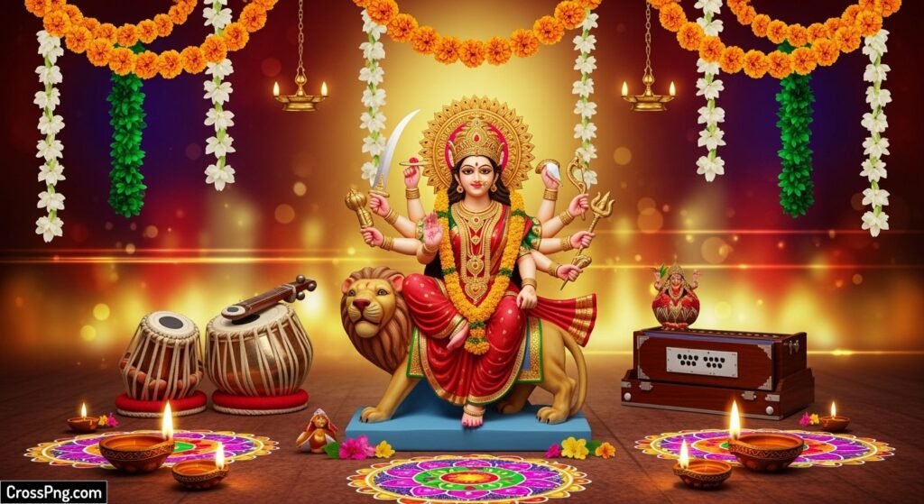 Navratri background hd image 2