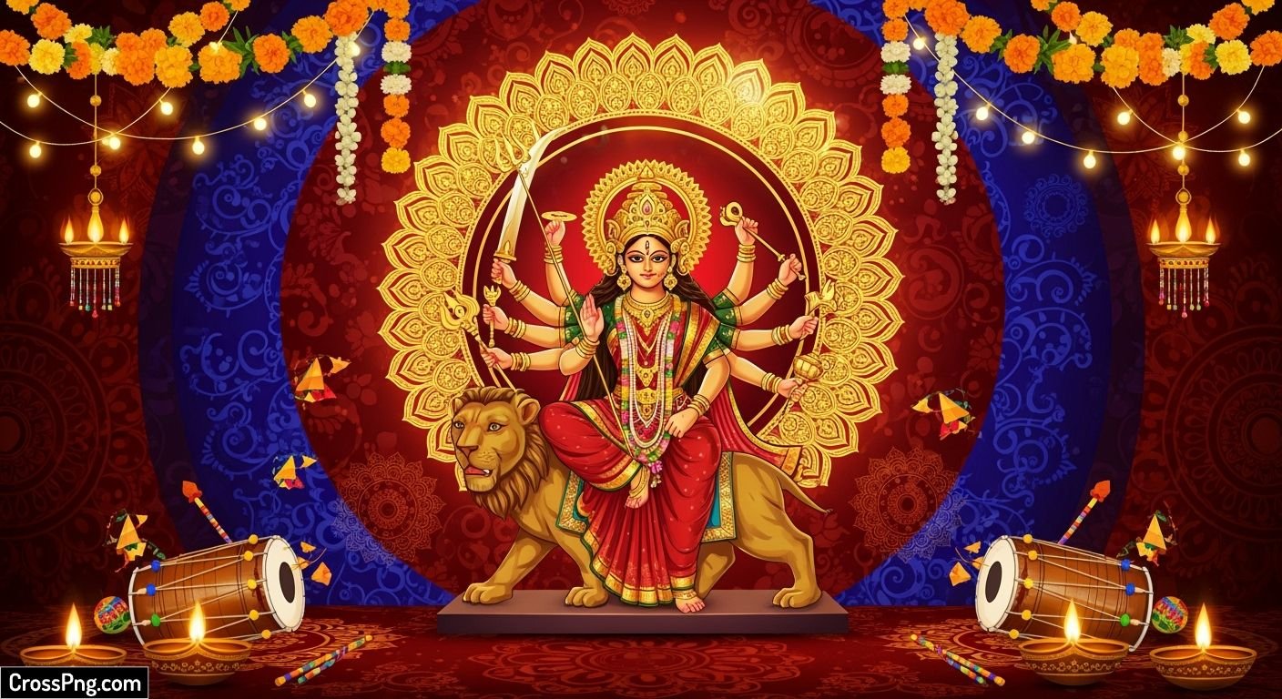 Navratri background hd image 3