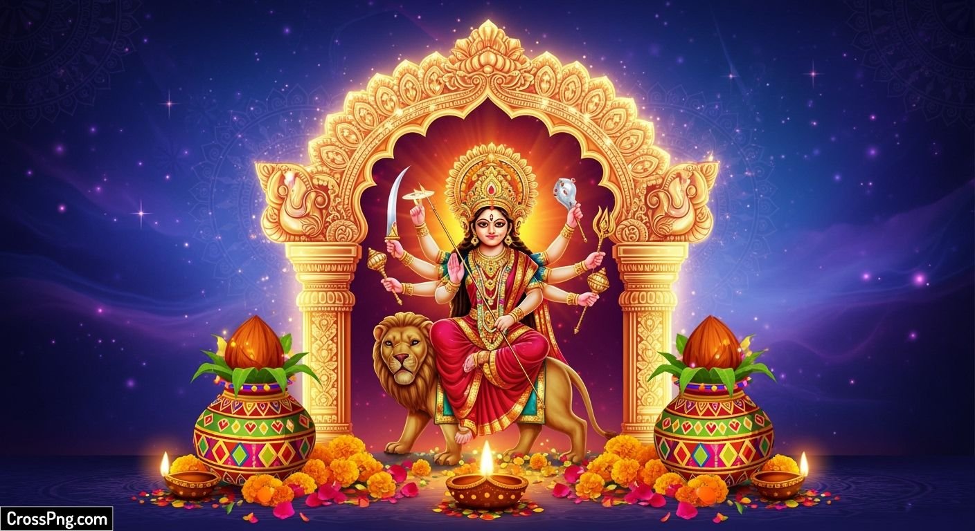 Navratri background hd preserve image 2
