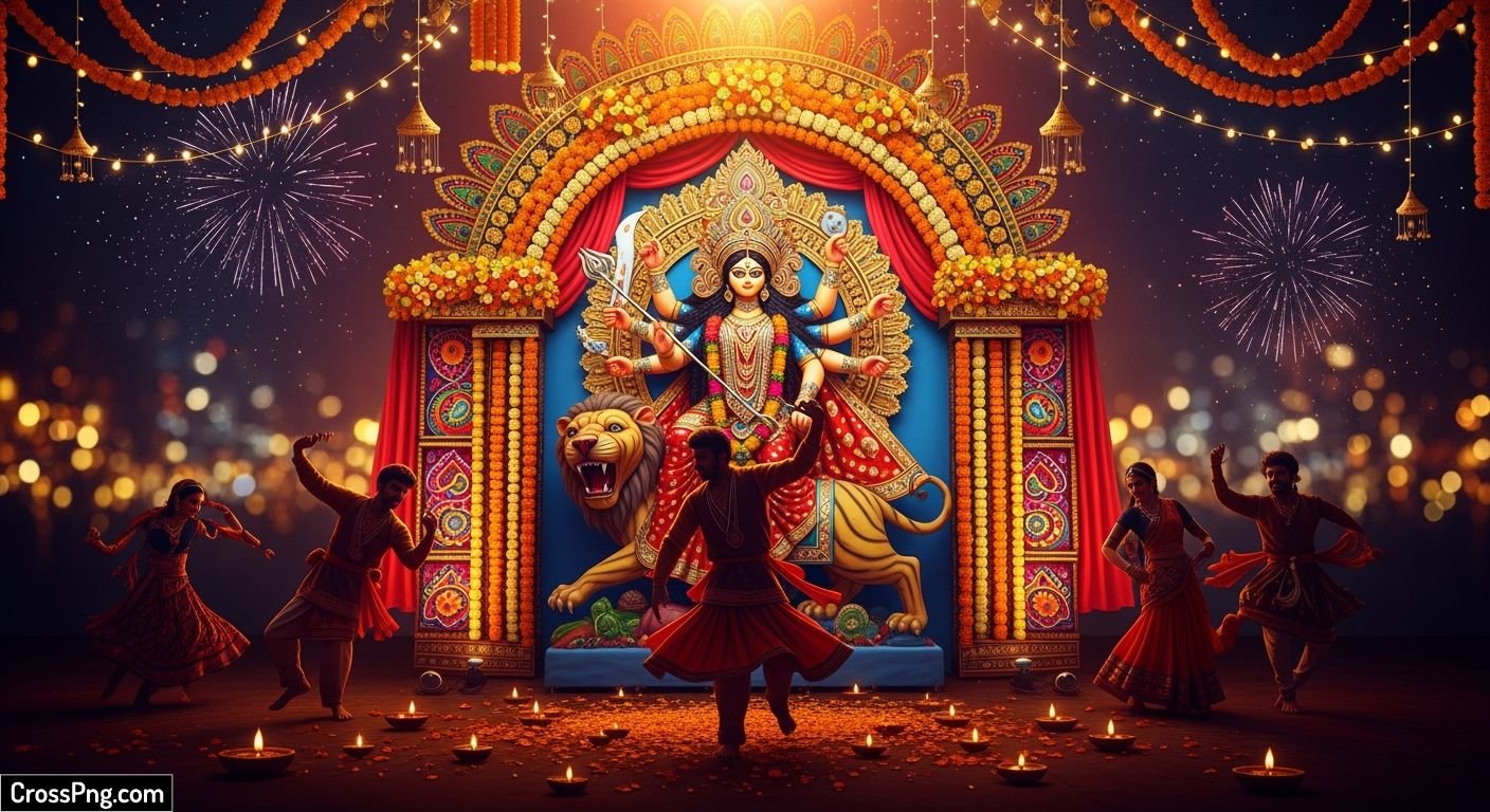 Navratri background image