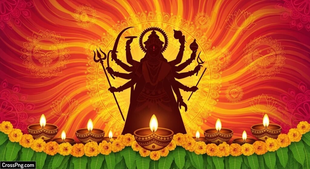 Navratri background png image 2