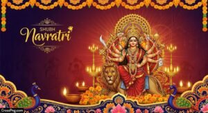 Navratri banner background hd image 2