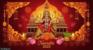 Navratri banner background image