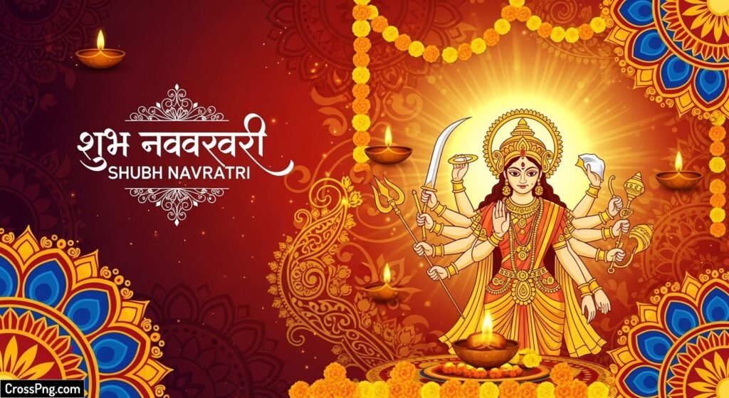 Navratri banner background image 4