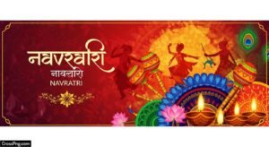 Navratri banner background png image