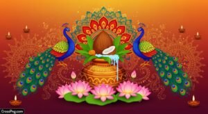 Navratri invitation background image 3