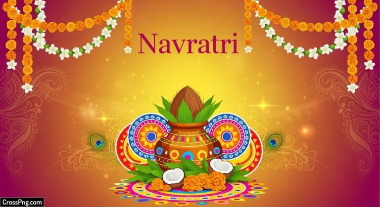 Navratri invitation card background image 3