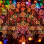 Navratri light background image 2