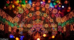 Navratri light background image 2