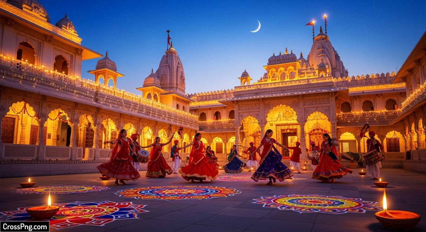 Navratri photo editing background image 2