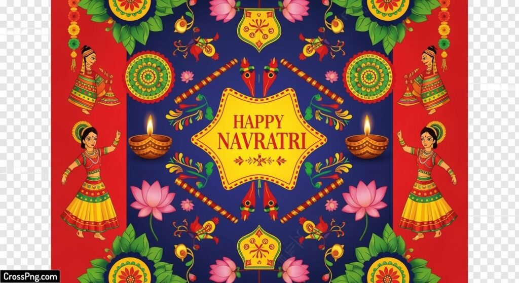 Navratri png background image 2