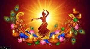 Navratri png background image 3