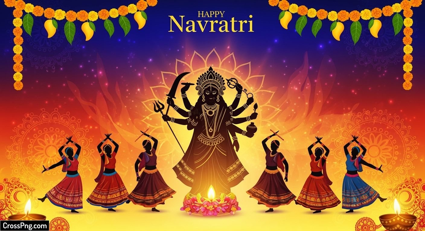 Navratri png background image