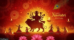Navratri poster background hd image