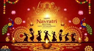 Navratri poster background image 2