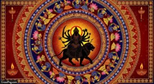 Navratri poster background image 3