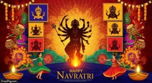 Navratri poster background image