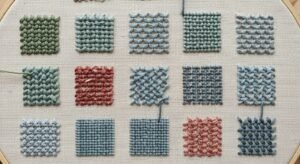 Needlepoint background stitches image 3