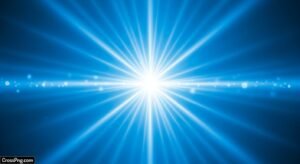 Neon blue background image