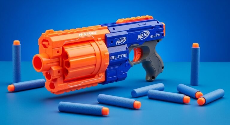 Nerf background blue image 4