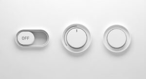 Neumorphism white background image 4
