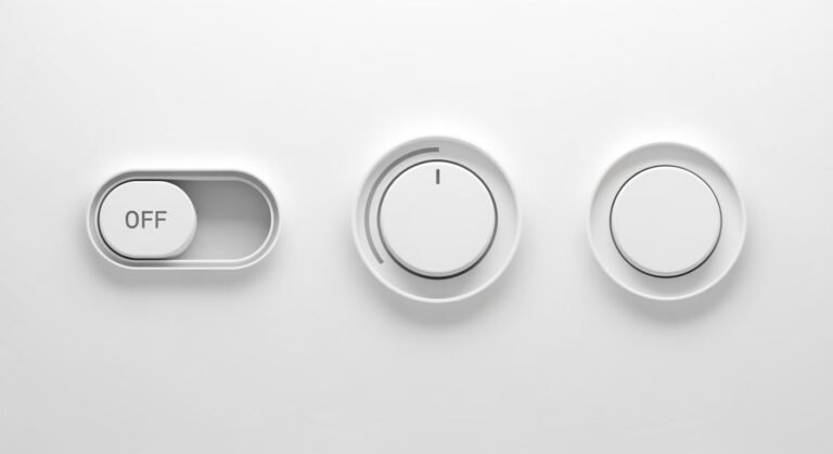 Neumorphism white background image 4