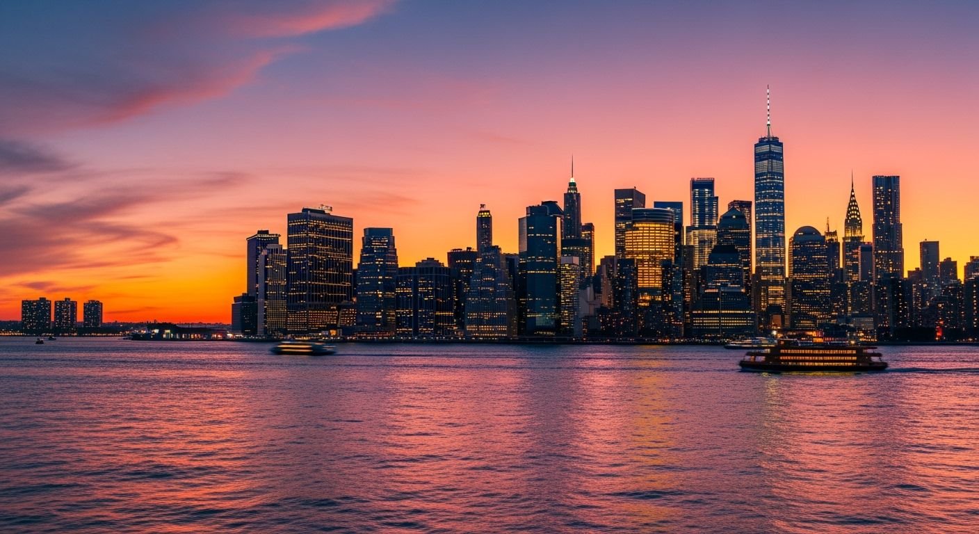 New york background image
