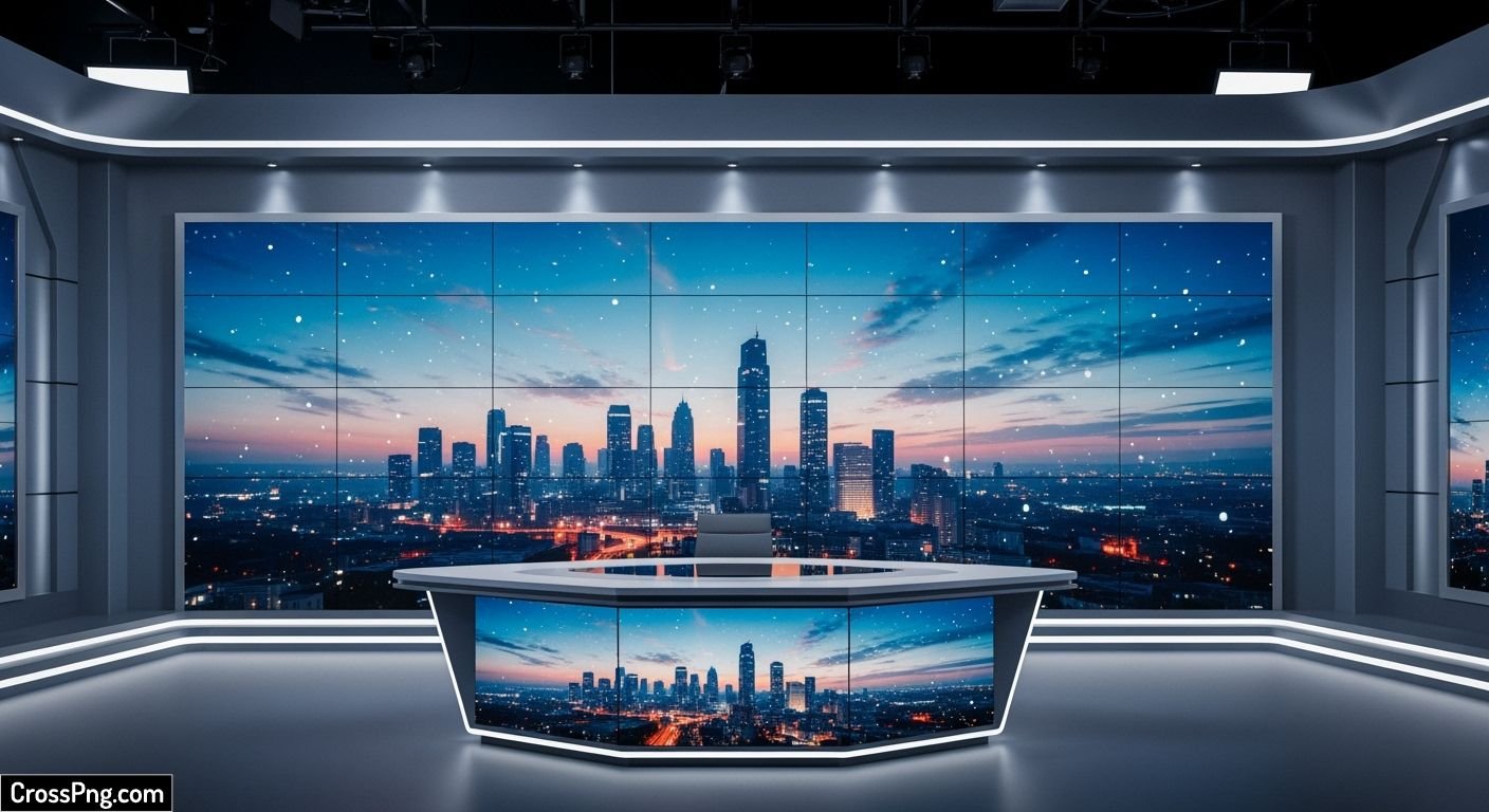 News studio background image 2