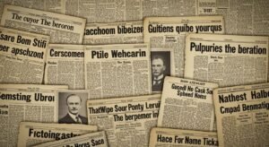 Newspaper background image 2