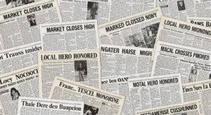 Newspaper background image 4