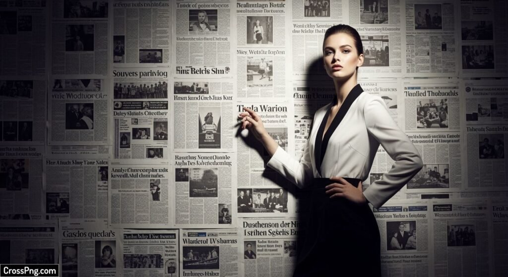 Newspaper background photoshoot image