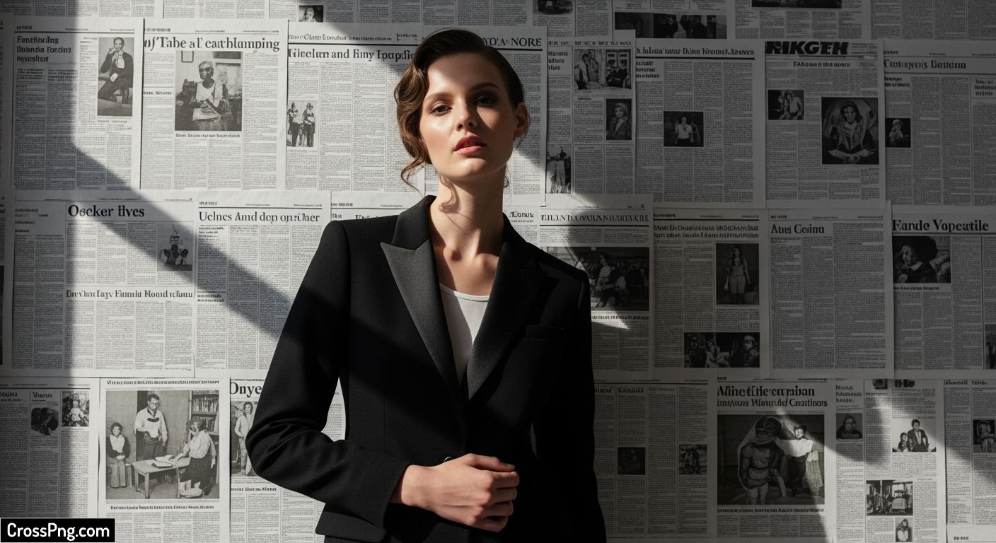 Newspaper background photoshoot image