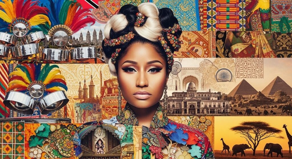 Nicki minaj ethnic background image