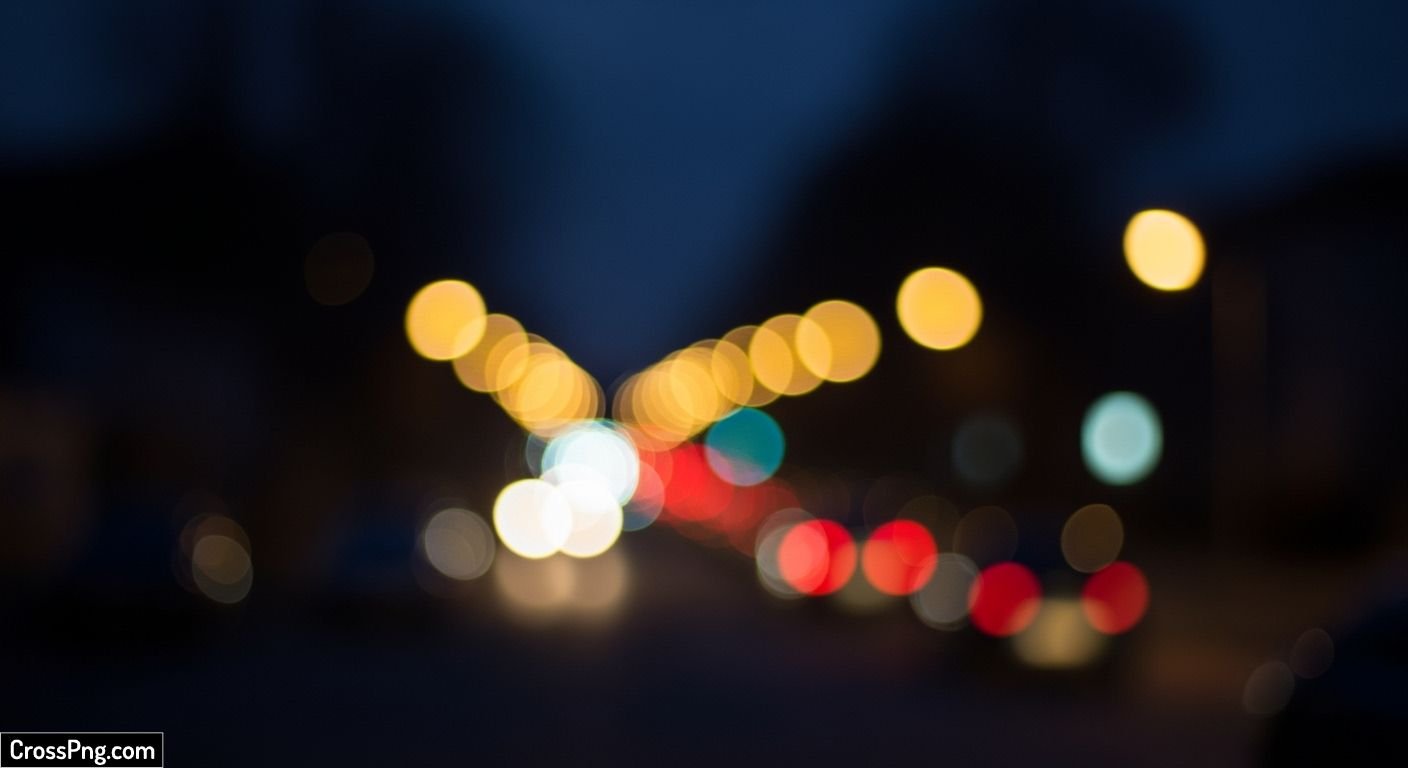 Night blur background image 2