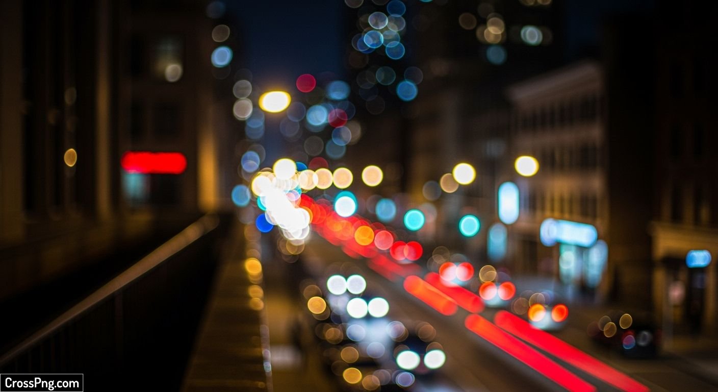 Night blur background image 3