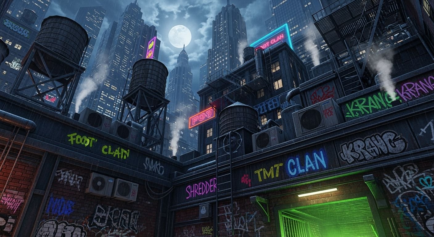 Ninja turtles background image 2