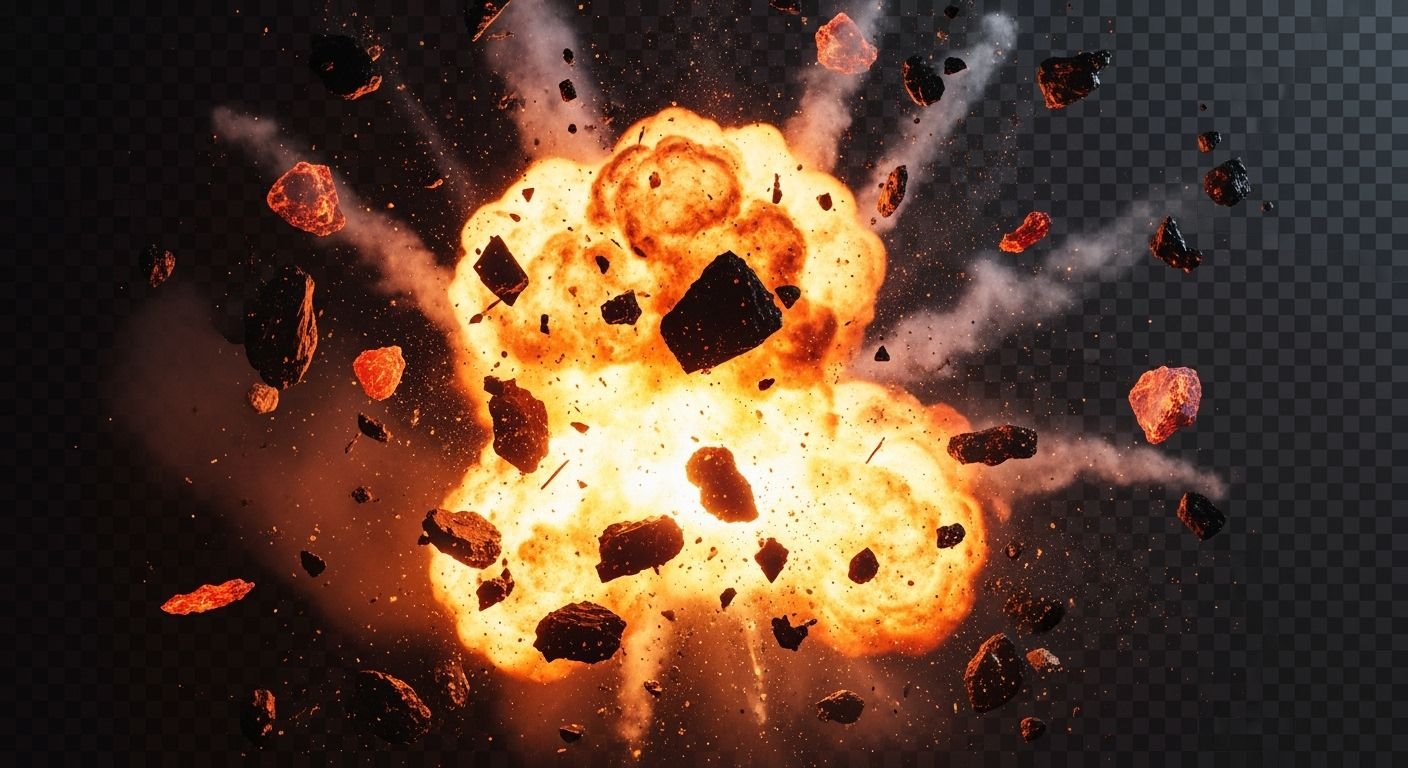 No background explosion clip image 3
