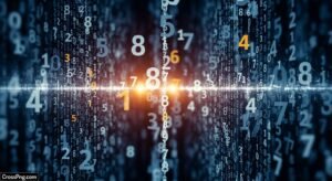 Numbers background image