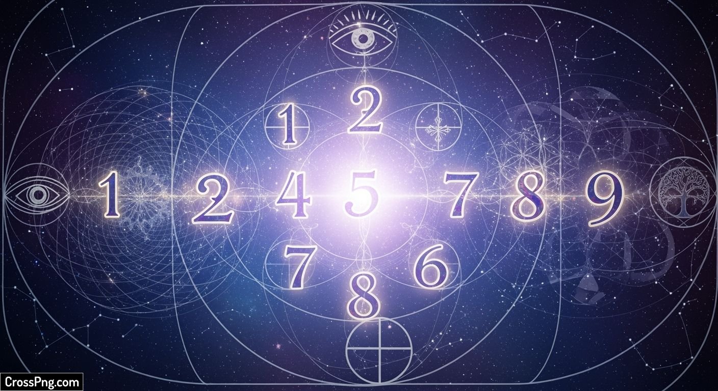Numerology background image