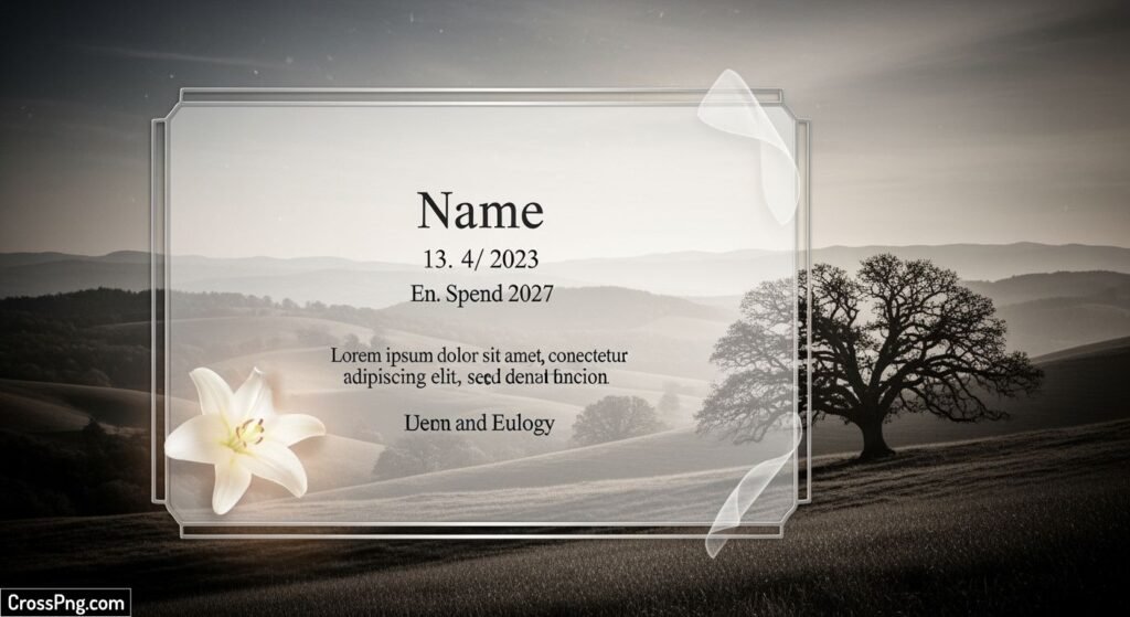 Obituary background image