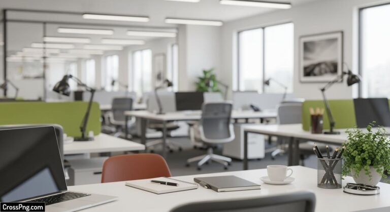 Office blurred background image 2
