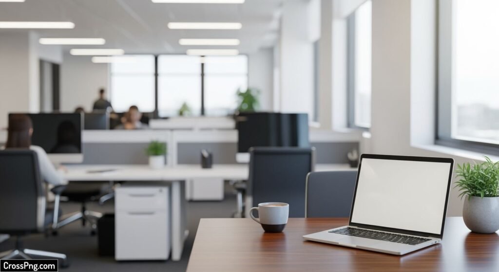 Office blurred background image 3