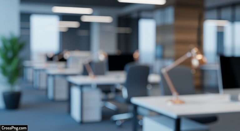 Office blurred background image