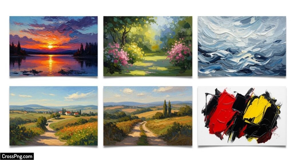Oil painting background images image