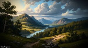 Oil painting background images image 3