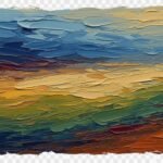 Oil painting background png image
