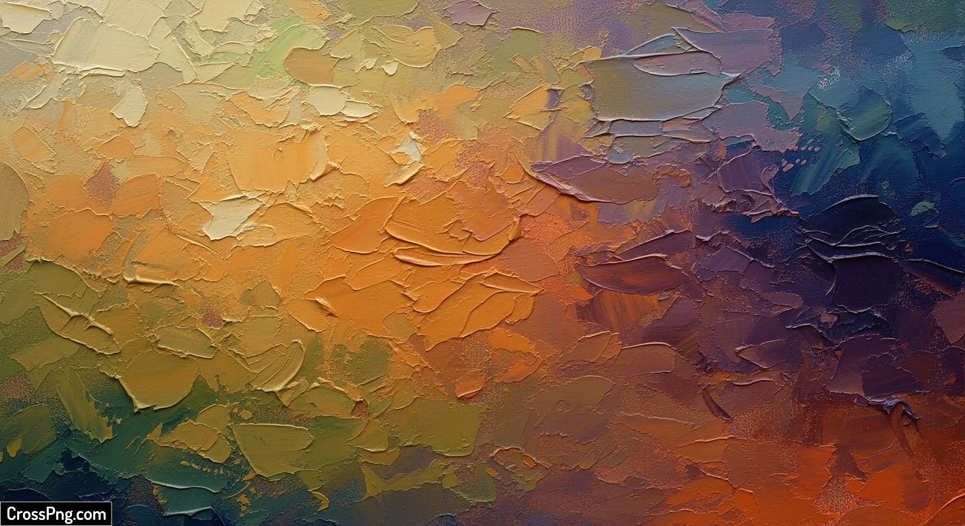 Oil painting background png image 3