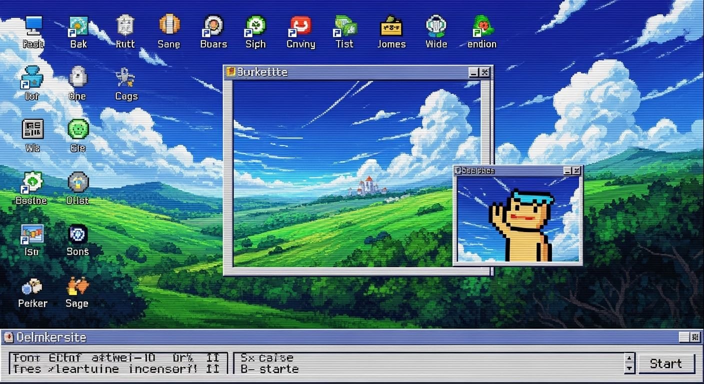 Old anime pc background image 3
