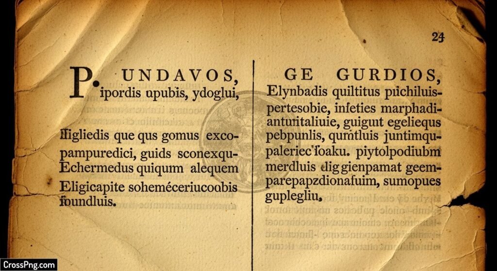 Old book page background image 2