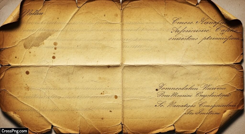 Old letter background image 3